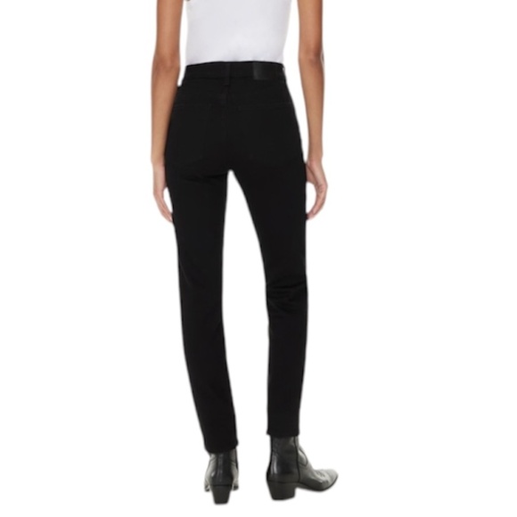Aritzia Denim Forum Yoko High Rise Slim black jeans 26 - Picture 2 of 14